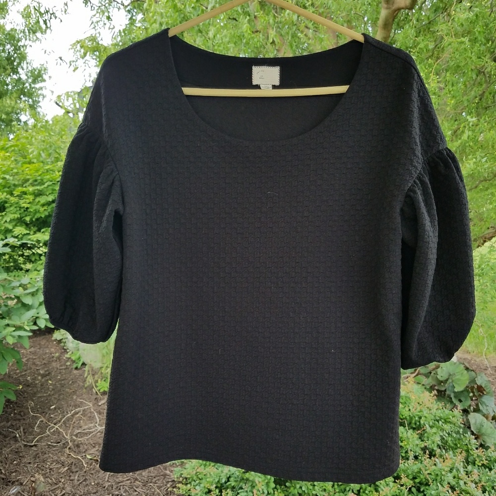 Anthropologie Black top